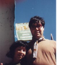 Sean and Lizzy in Yreka